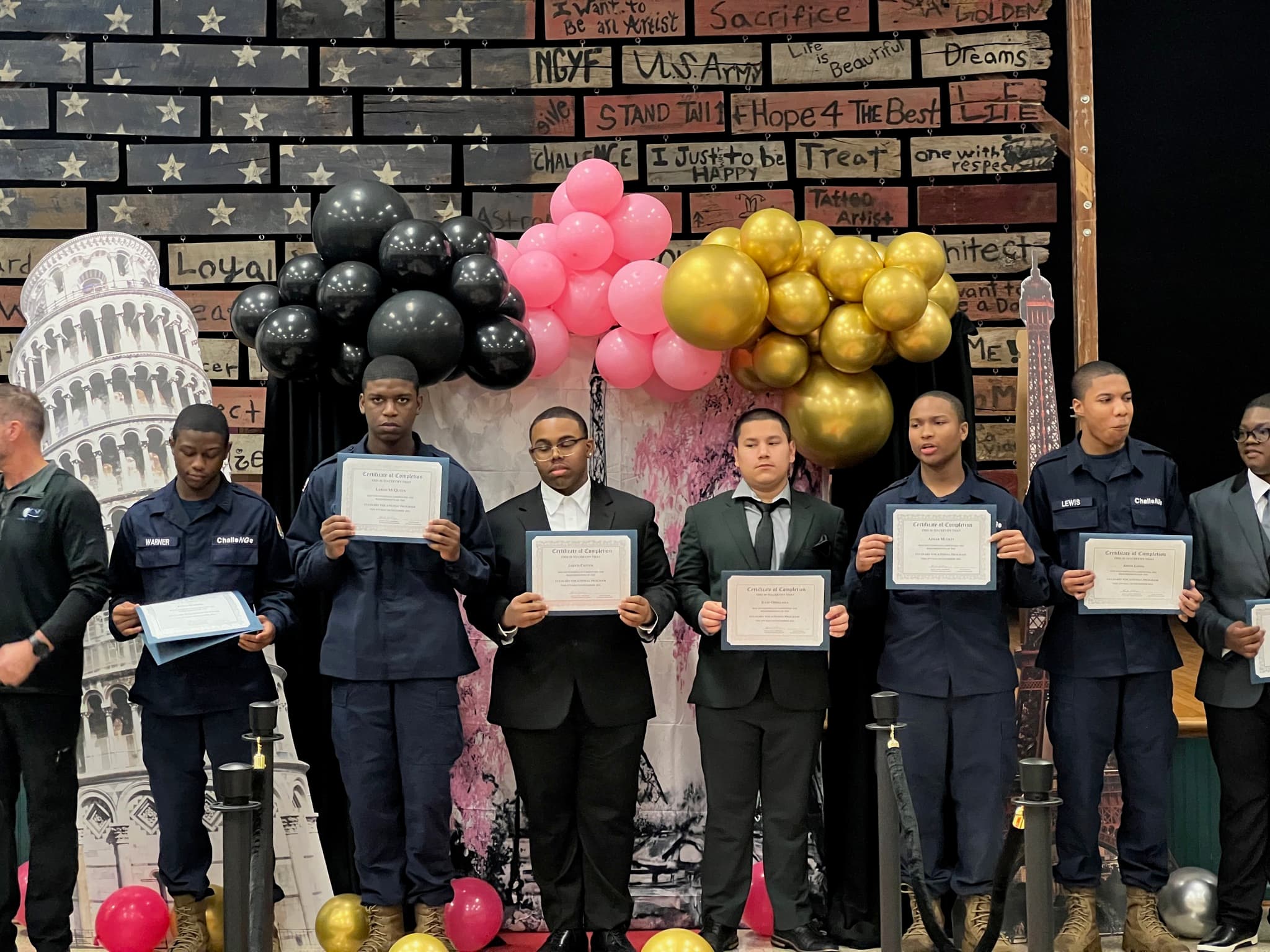 Cadets graduation ceremony